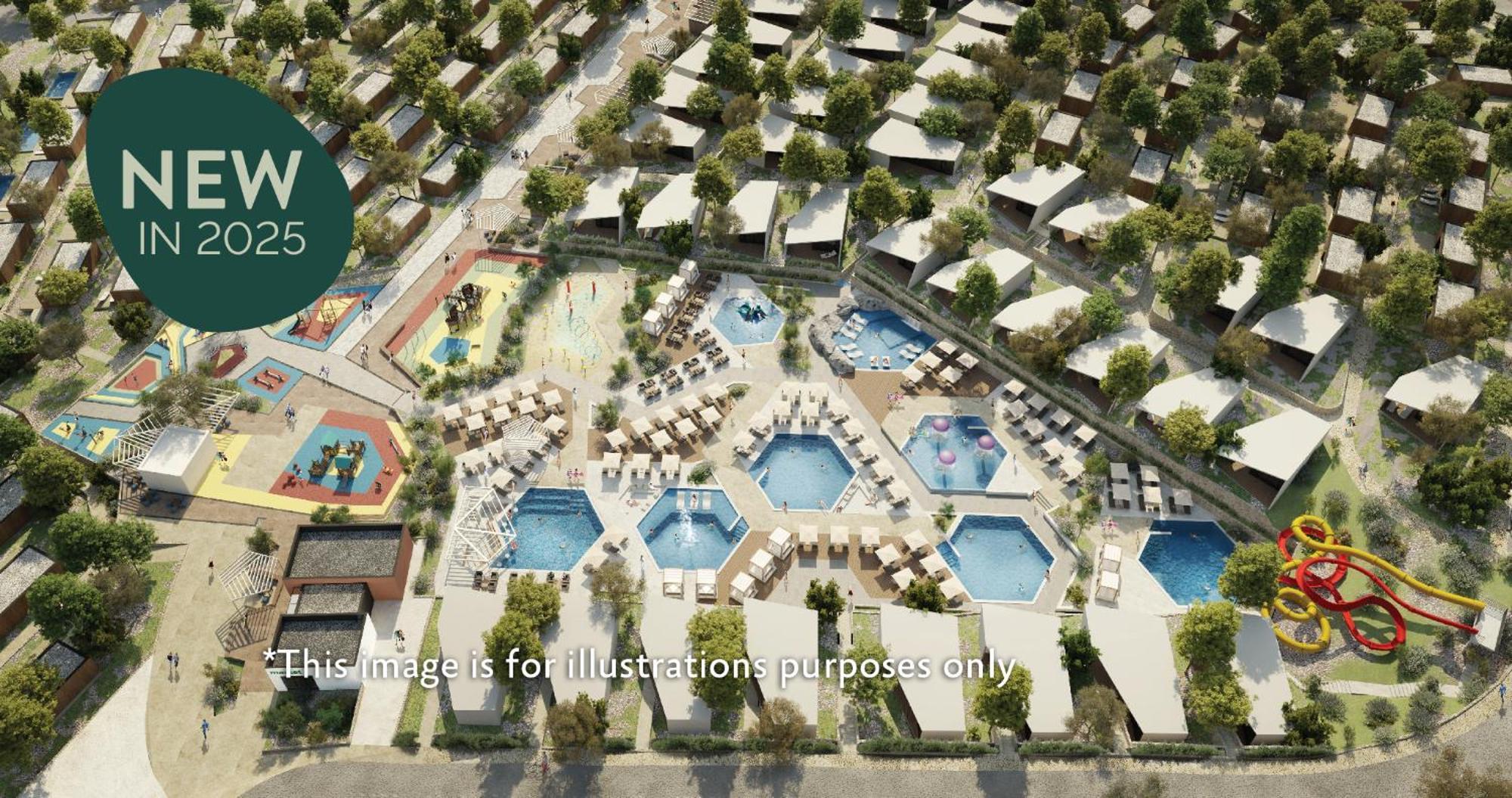 Aminess Style Glamping Villas & Holiday Homes Atea Njivice Dış mekan fotoğraf The proposed Village