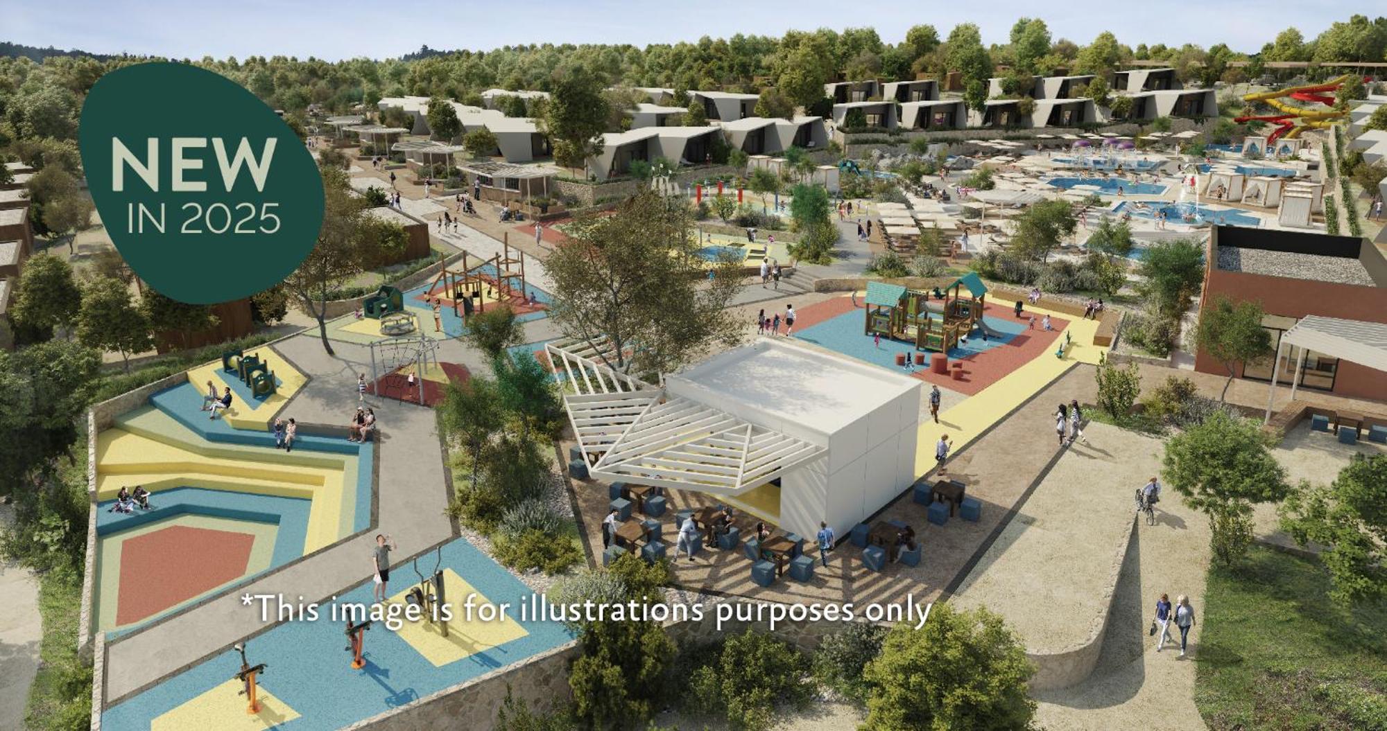 Aminess Style Glamping Villas & Holiday Homes Atea Njivice Dış mekan fotoğraf Artist's impression of the proposed National Children's Museum