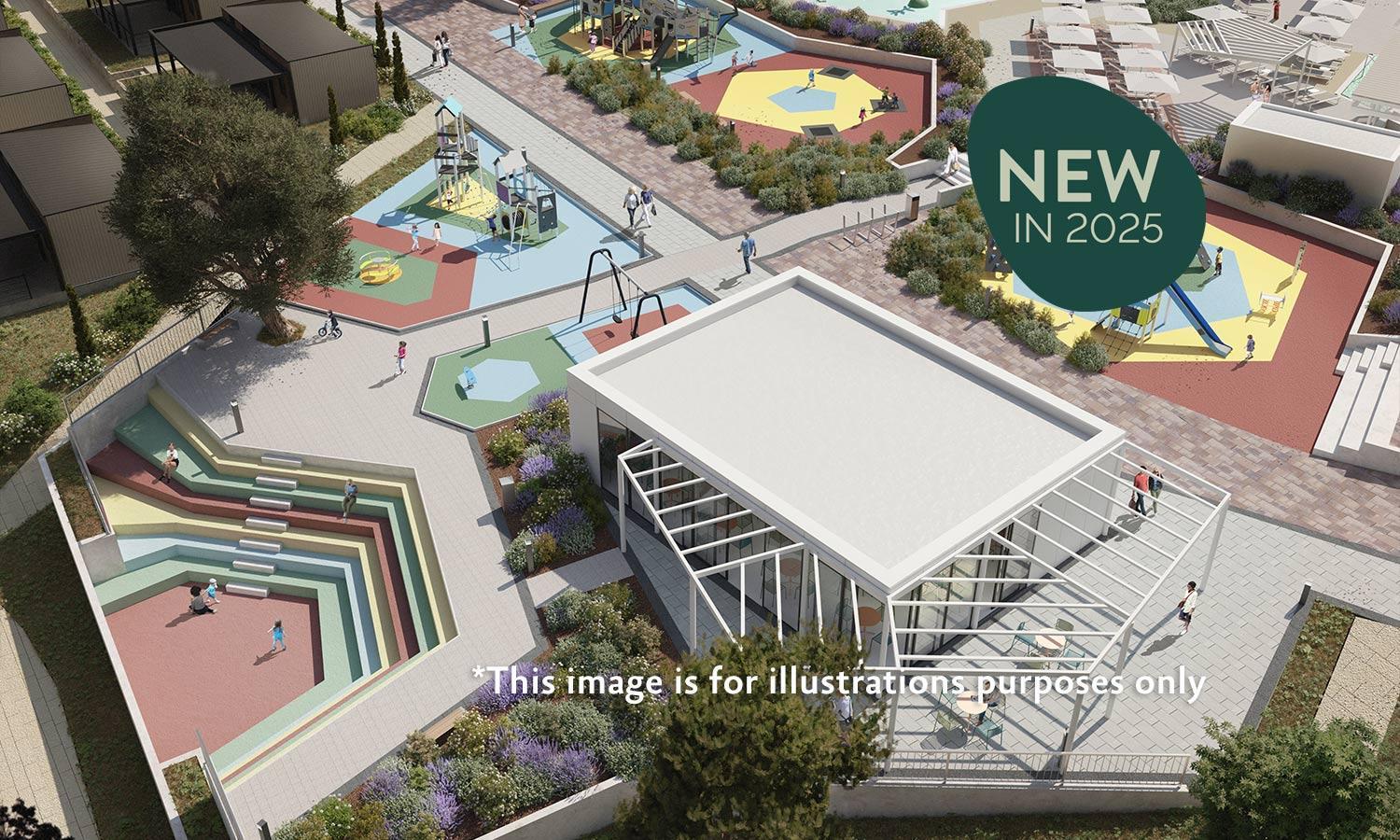 Aminess Style Glamping Villas & Holiday Homes Atea Njivice Dış mekan fotoğraf The new playground at the National Children's Museum